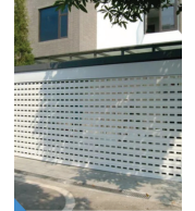 Ventilated Single Skin Rolling Shutters – Single Wall Galvanized Steel, Maximum Airflow, Secure & Durable Solution for Carparks, Commercial Entrances